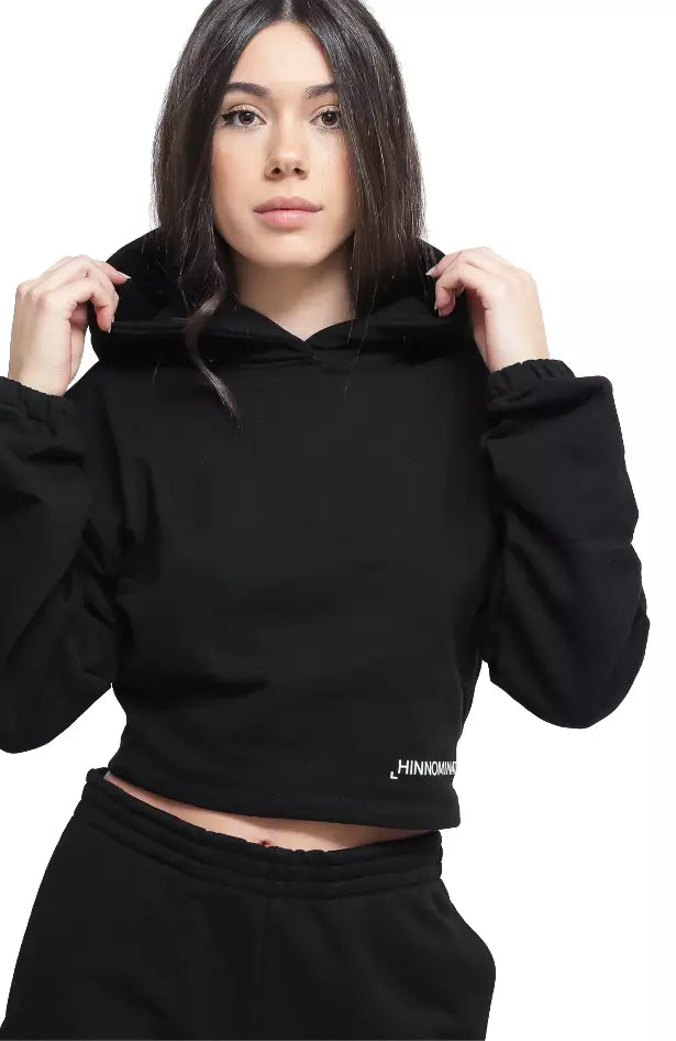 Black Cotton Sweater
