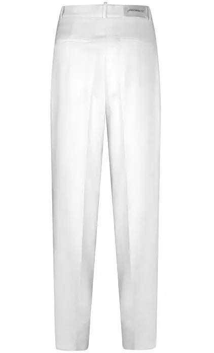 White Polyester Jeans & Pant