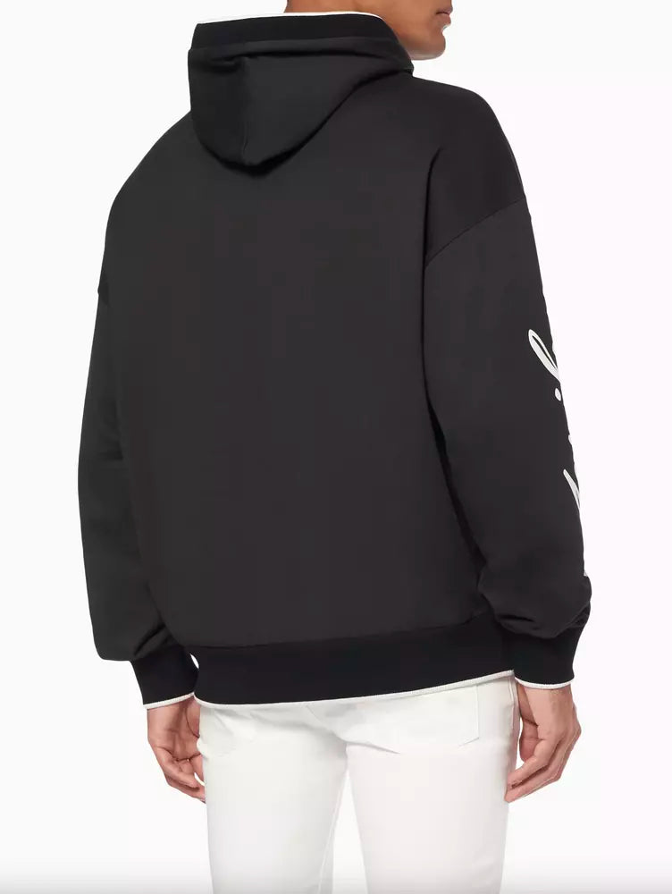 Black Cotton Sweater