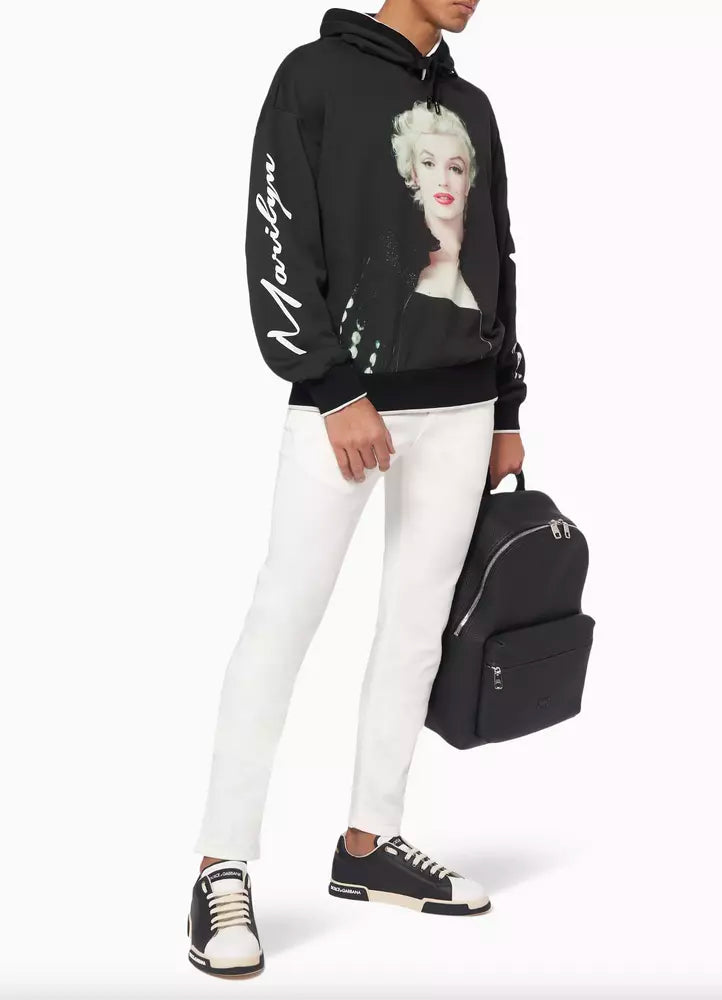 Black Cotton Sweater