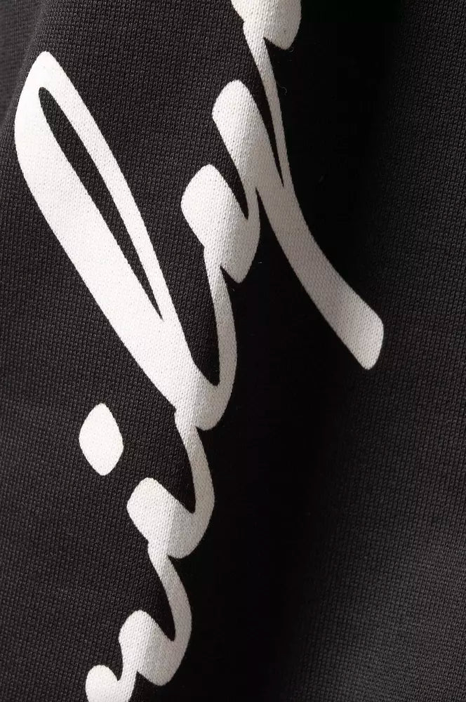 Black Cotton Sweater