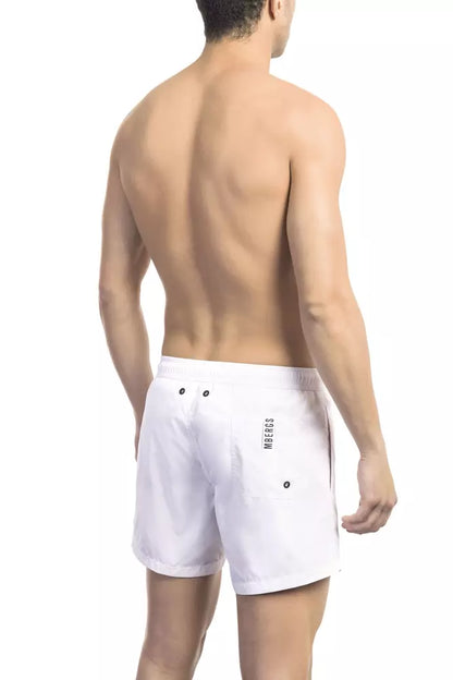 White Polyamide Swimwear