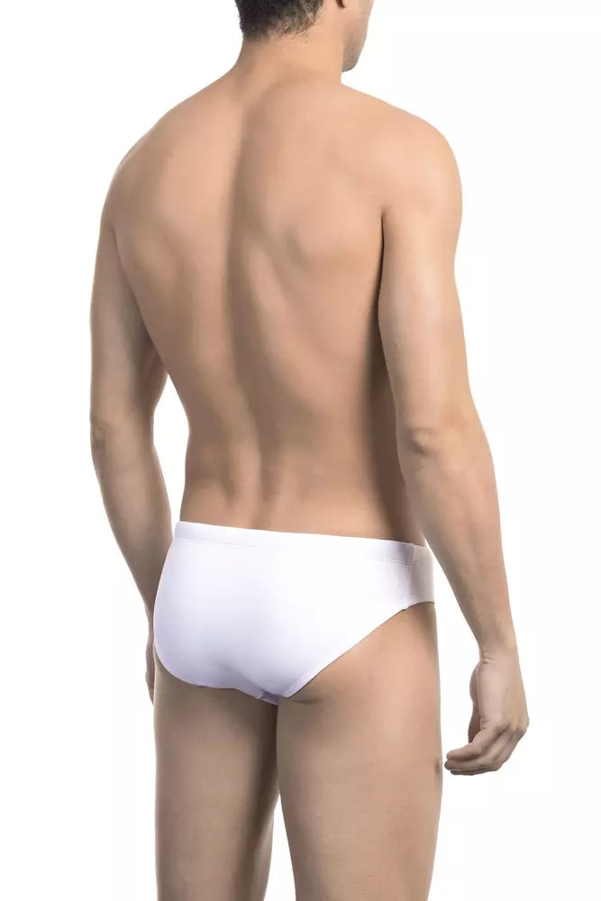 White Polyamide Swimwear