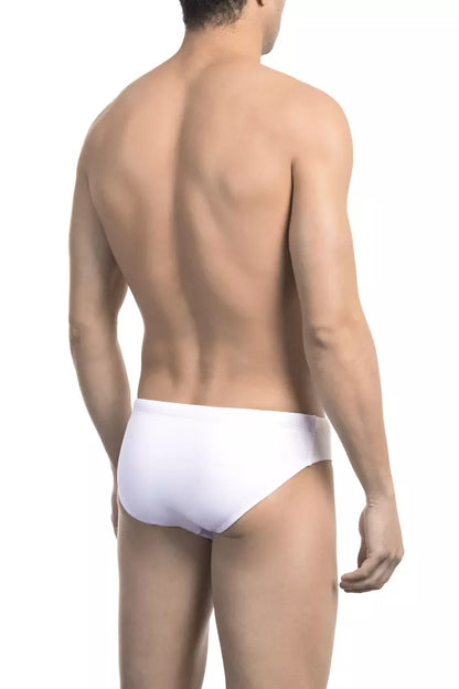 White Polyamide Swimwear