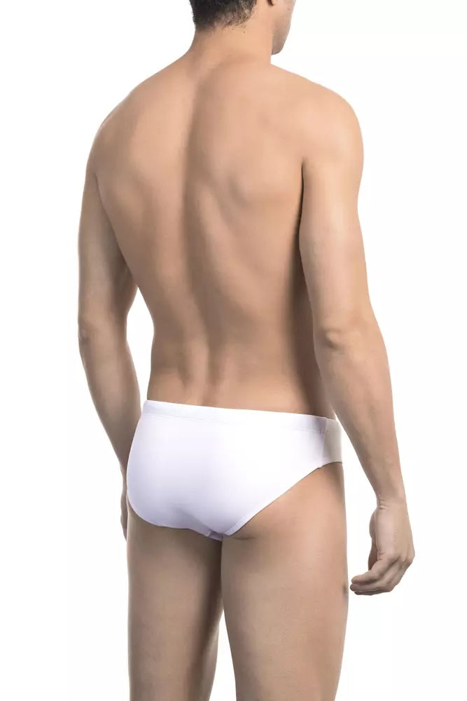 White Polyamide Swimwear
