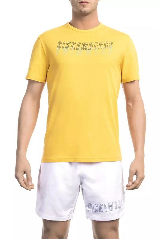 Yellow Cotton T-Shirt