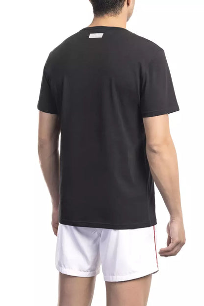 Black Cotton T-Shirt