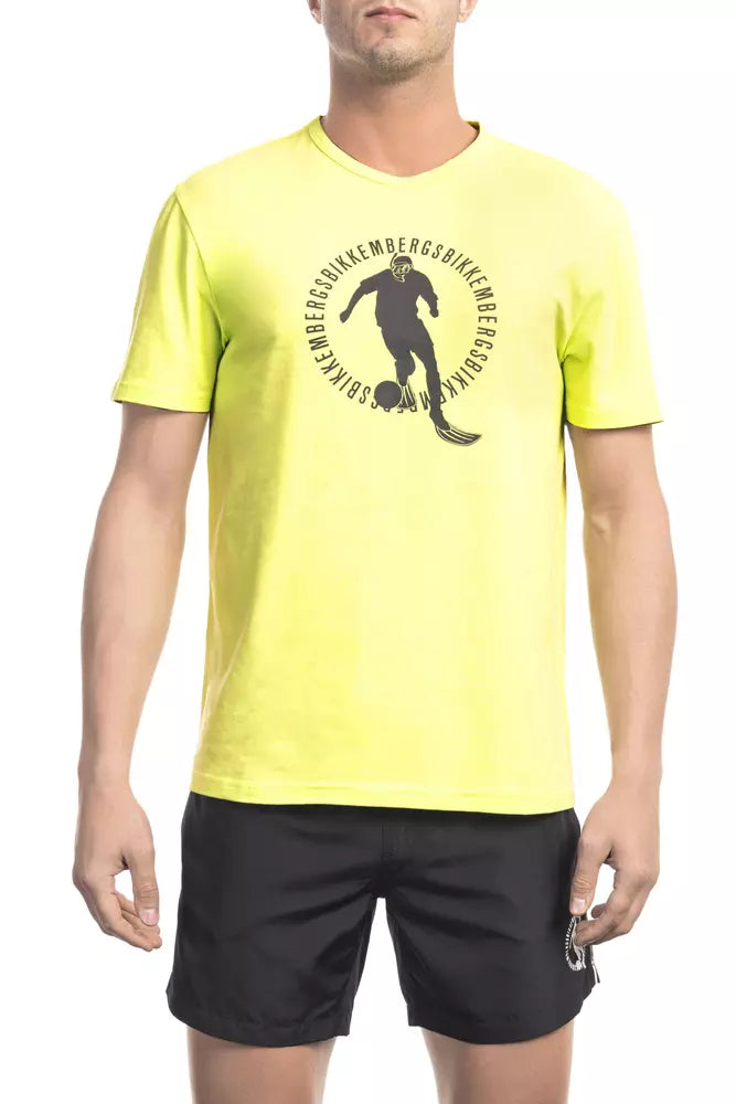 Yellow Cotton T-Shirt