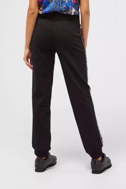 Black Cotton Jeans & Pant