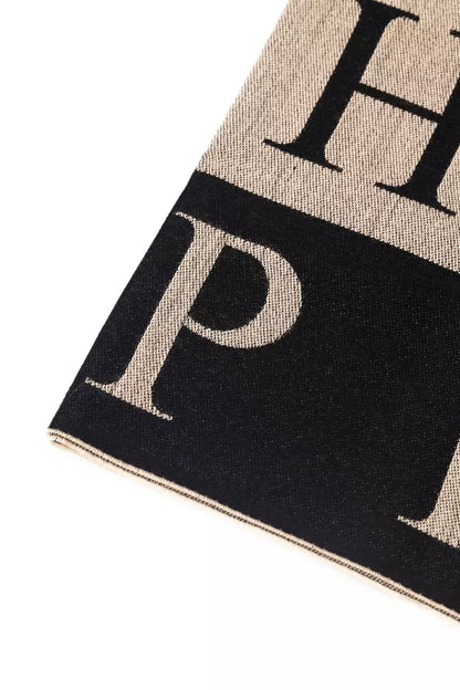 Beige Wool Scarf