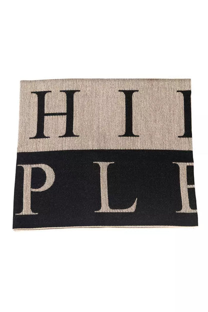 Beige Wool Scarf