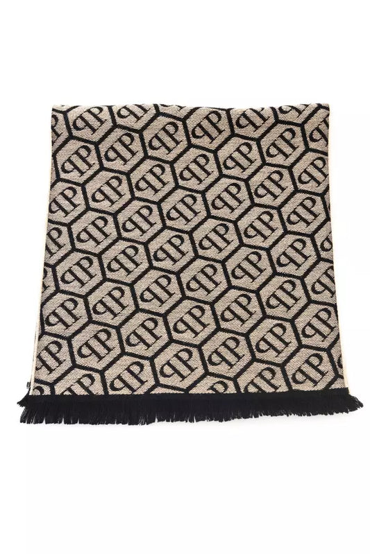 Beige Wool Scarf