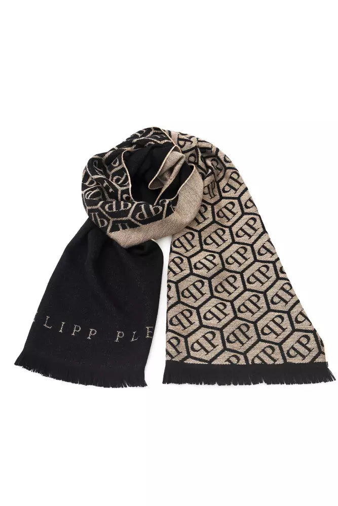 Beige Wool Scarf