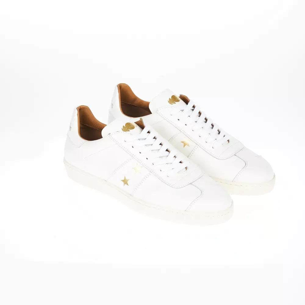 White Leather Sneaker