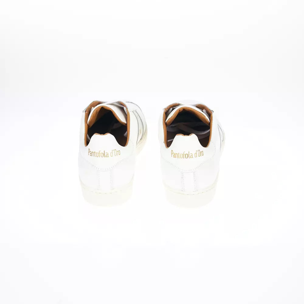 White Leather Sneaker