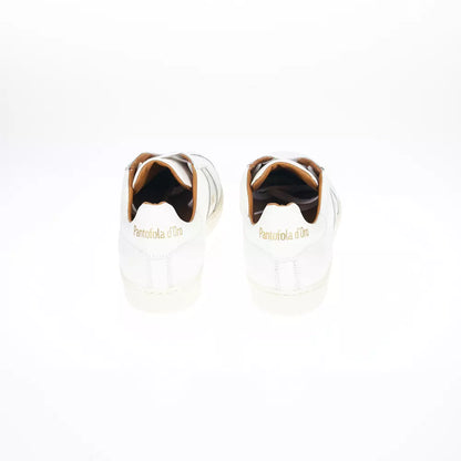 White Leather Sneaker