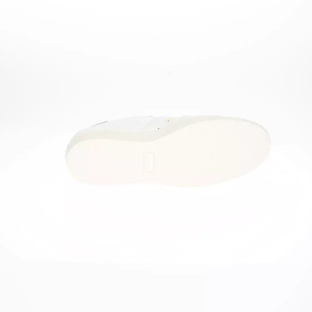 White Leather Sneaker