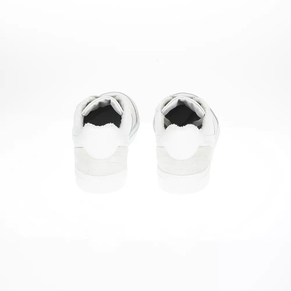 White Leather Sneaker