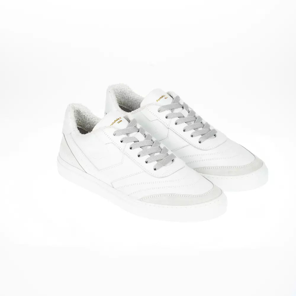 White Leather Sneaker