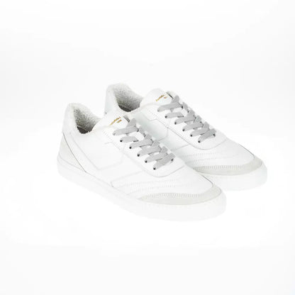 White Leather Sneaker