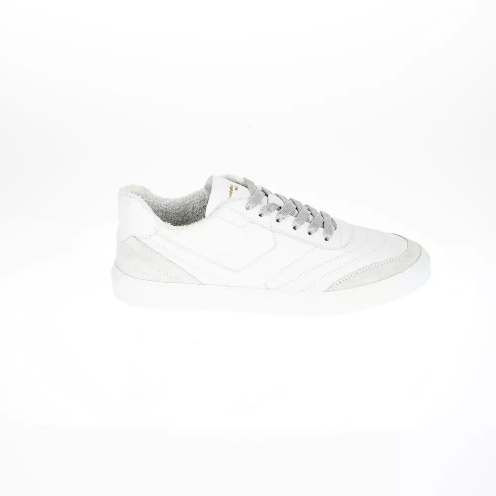 White Leather Sneaker