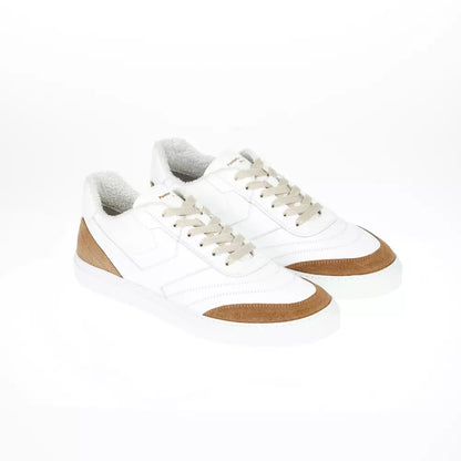 White Leather Sneaker