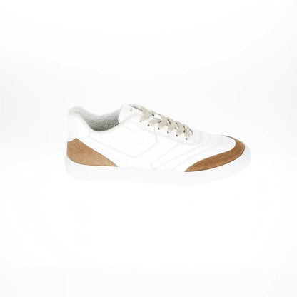 White Leather Sneaker
