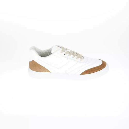 White Leather Sneaker