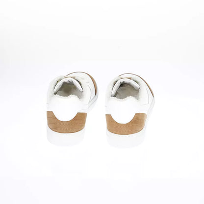 White Leather Sneaker