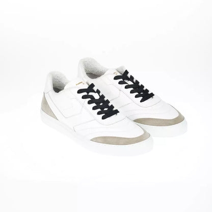 White Leather Sneaker