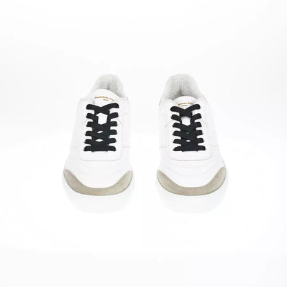 White Leather Sneaker
