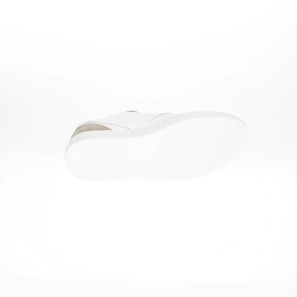 White Leather Sneaker