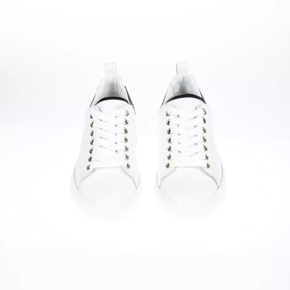 White Leather Sneaker