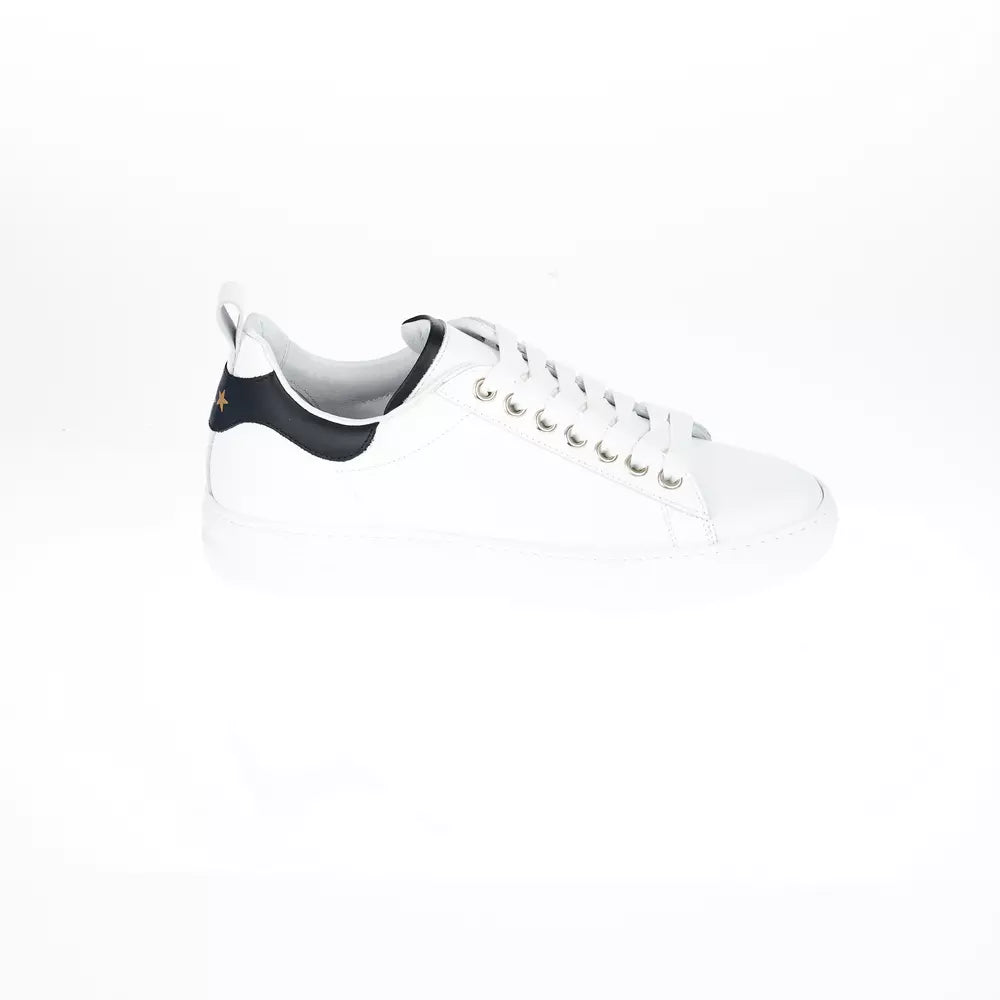 White Leather Sneaker