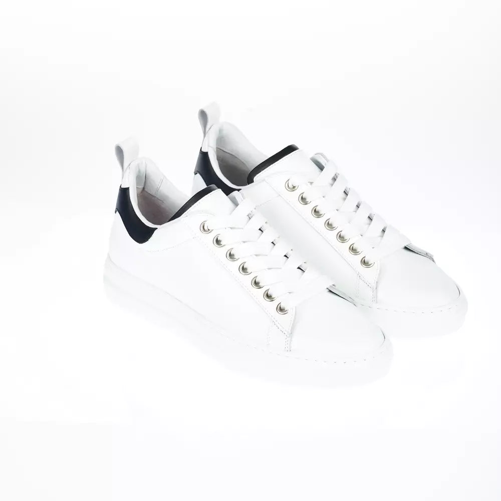 White Leather Sneaker