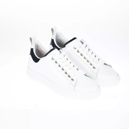 White Leather Sneaker