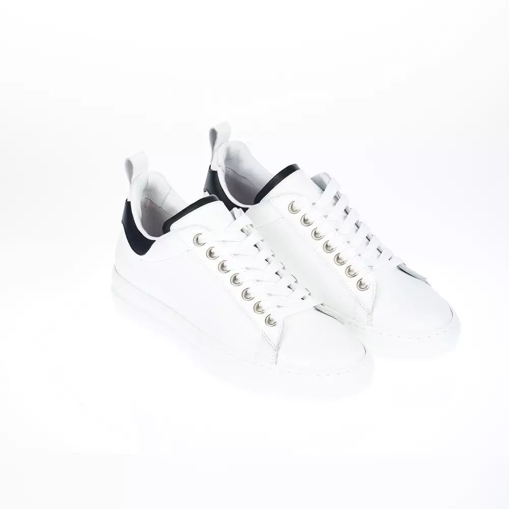 White Leather Sneaker