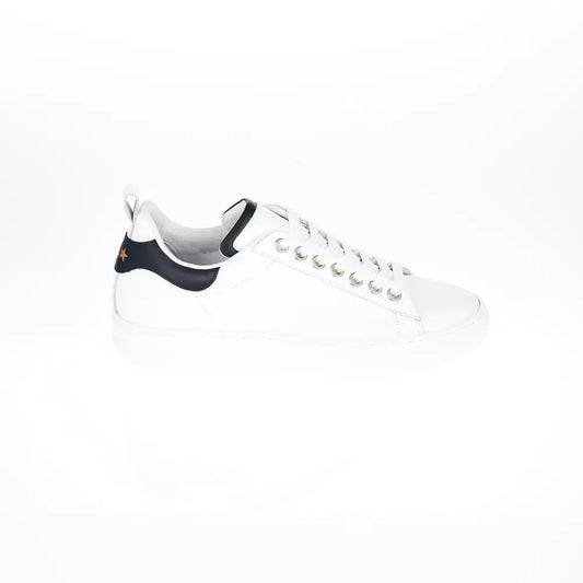 White Leather Sneaker