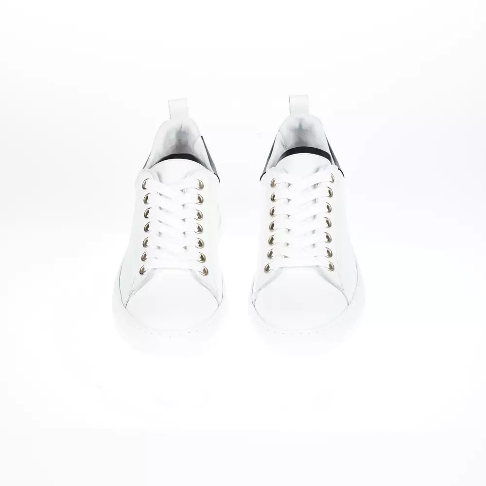 White Leather Sneaker