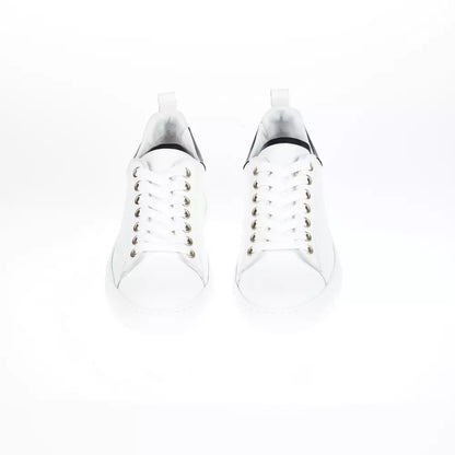 White Leather Sneaker