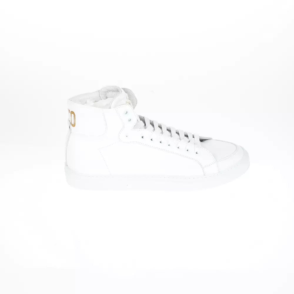 White Leather Sneaker