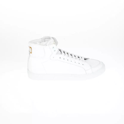 White Leather Sneaker