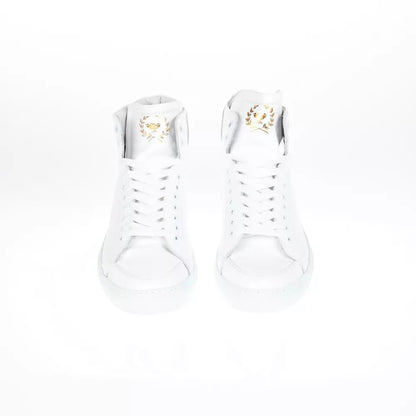 White Leather Sneaker