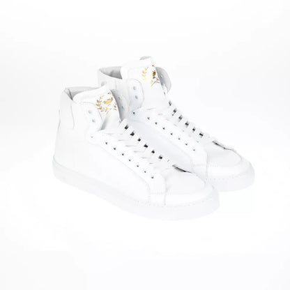 White Leather Sneaker
