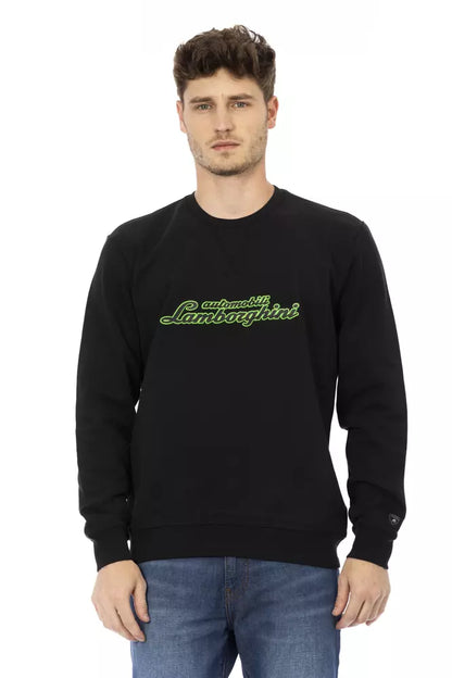 Black Cotton Sweater