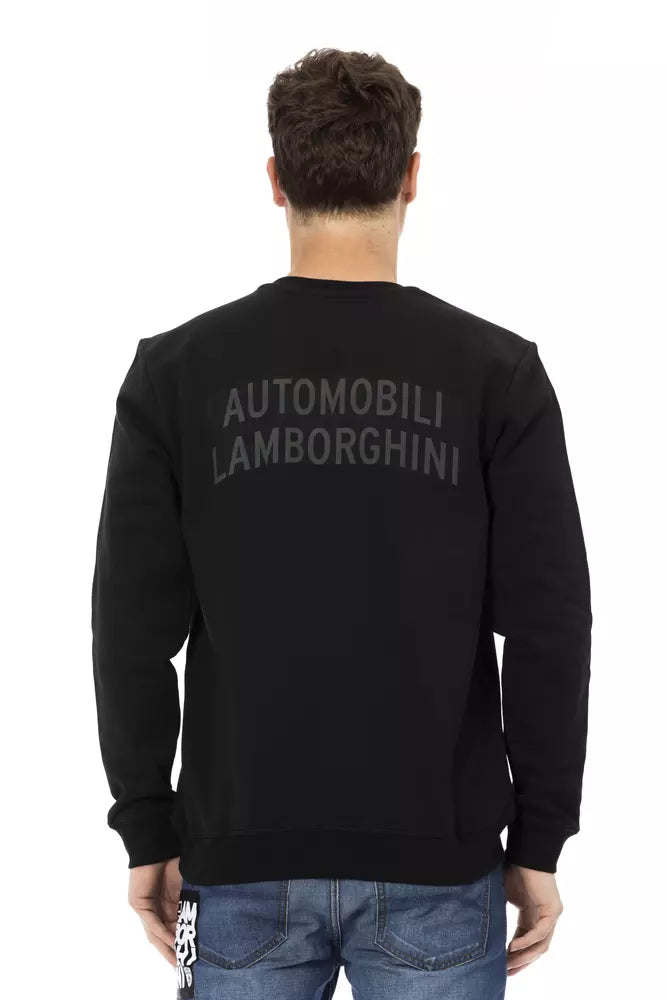 Black Cotton Sweater