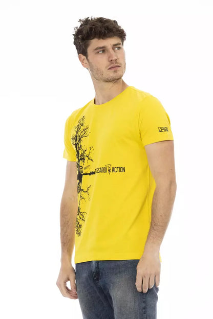 Yellow Cotton T-Shirt