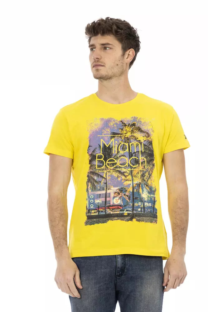 Yellow Cotton T-Shirt