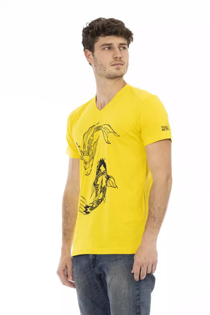 Yellow Cotton T-Shirt
