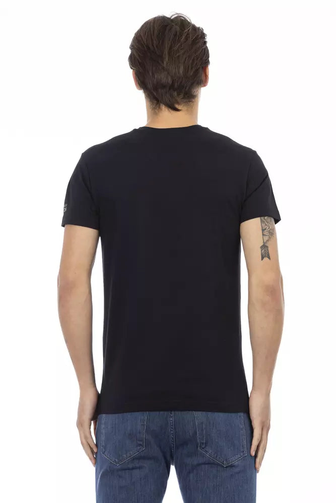 Black Cotton T-Shirt